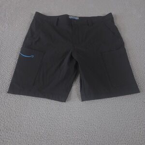 Amazon Shorts Mens L Black Luly Yang Stretch Utility Cargo Delivery Uniform